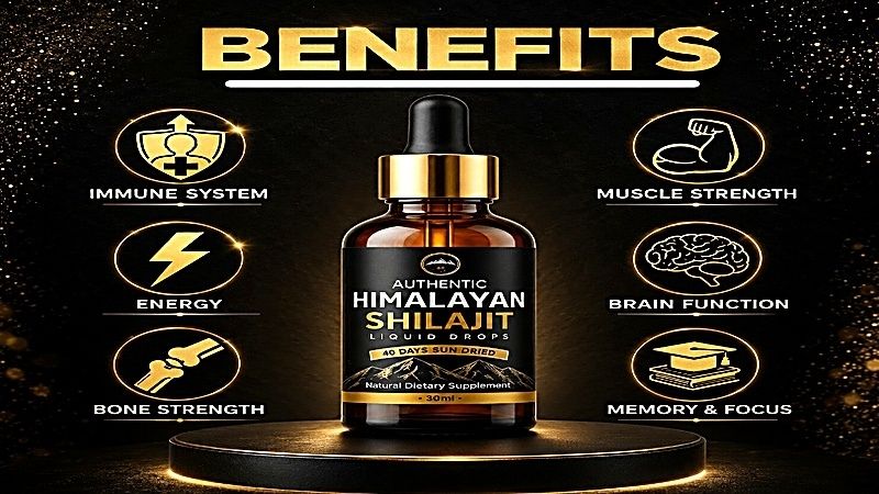Benifits Authentic Himalayan Shilajit